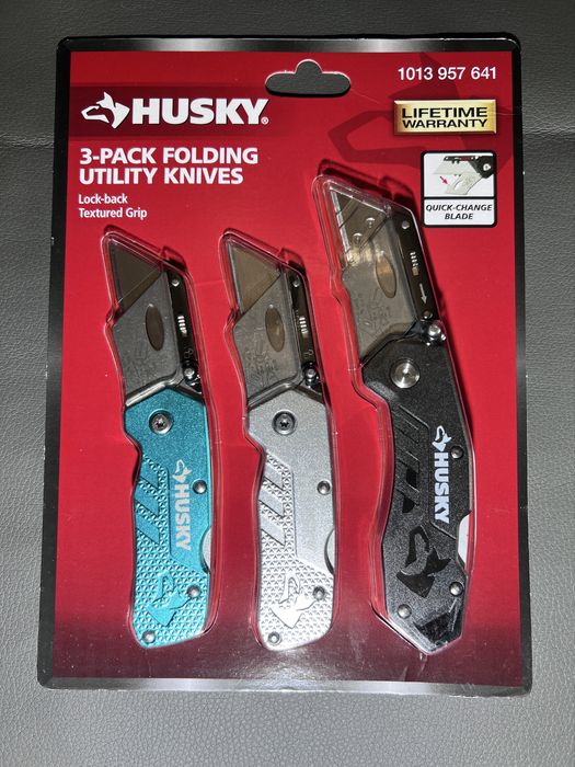 Ножі dewalt dwht10996, milwaukee fastback 6 in 1 та husky
