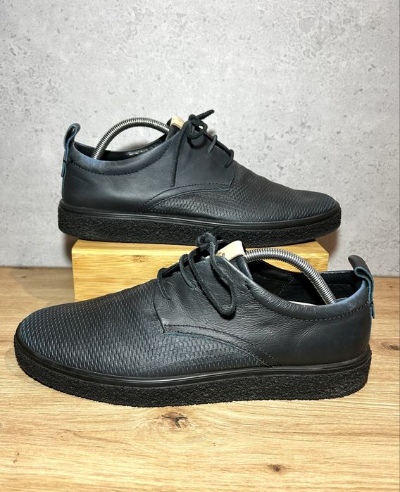 Buty Ecco 46 skórzane Crepetray