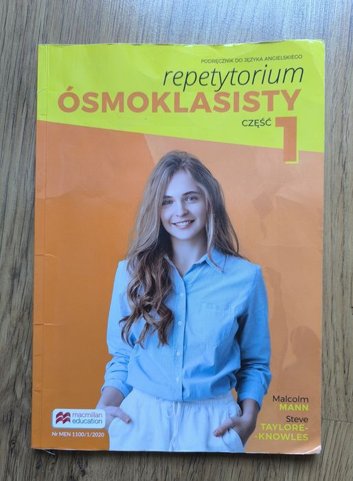 Repetytorium ósmoklasisty część 1 Macmillan język angielski klasa 7 podręcznik Students book