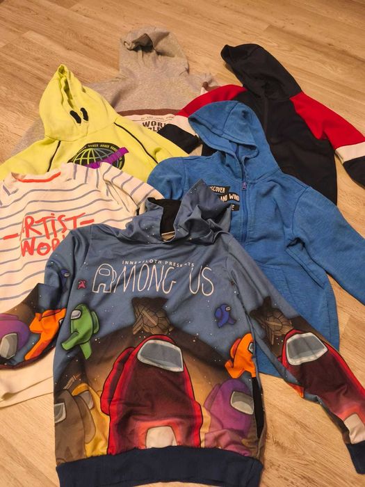 Zestaw ubrań chłopięcych roz 134-140