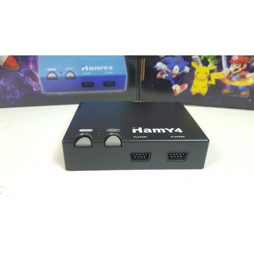 Приставка Sega 16bit+Dendy 8bit Hamy4 350 игр Батлтодс Денди Сега Ретр