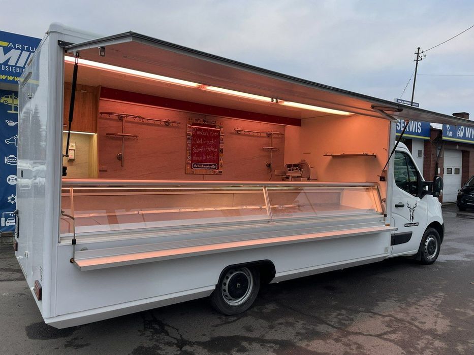 Renault Master  Autosklep wędlin Gastronomiczna food truck foodtruck sklep Borco 2020