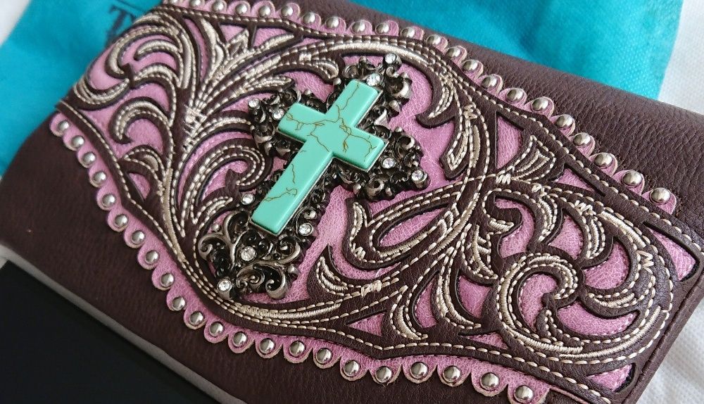 Женский клатч American Bling кожа, оригинал (НОВЫЙ) Америка