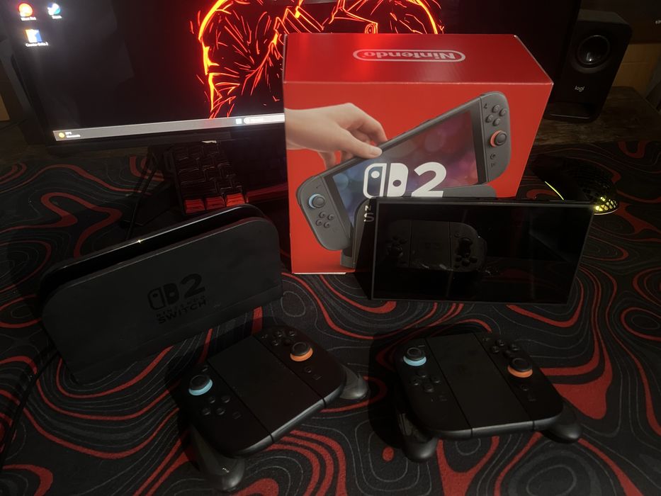 Nintendo Switch 2 + 2 pary Joy-Con + gry cyfrowe