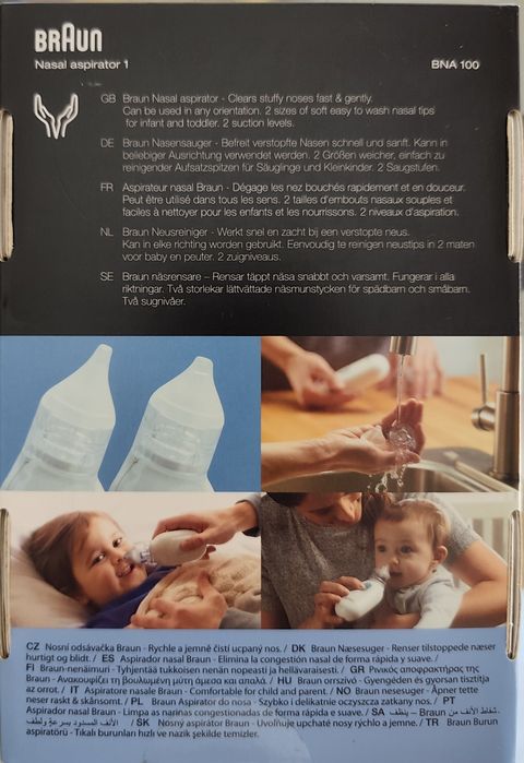 Braun - Aspirador Nasal de Bebés