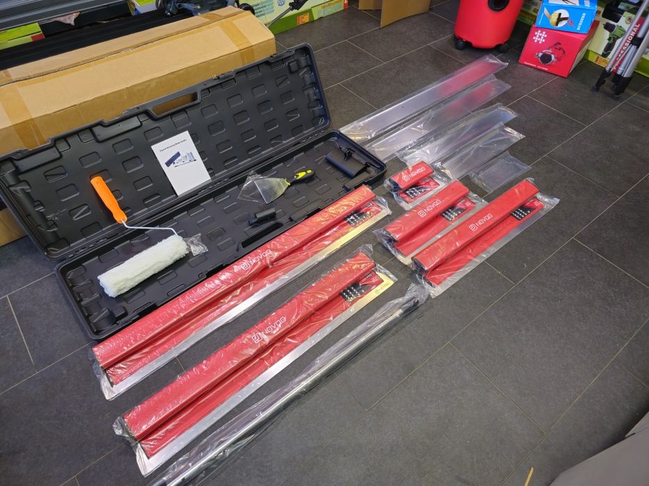 Набір шпателів для механічного нанесення FINISH PRO + Запасні леза