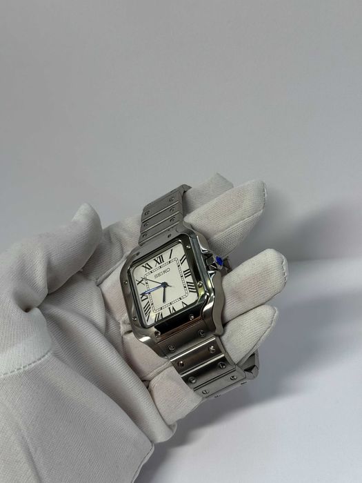 Zegarek Seiko Mod Santos Custom Watch Klasyczny