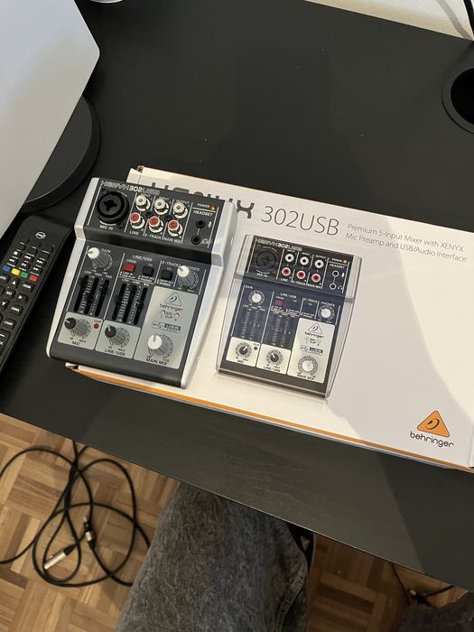 Xenyx 302 Usb Novo na caixa