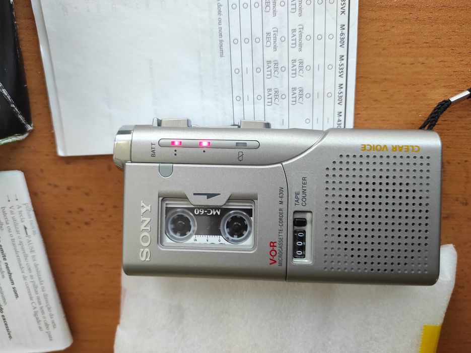 Gravador Sony V-O-R M-630V