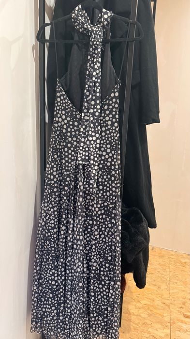 Vestido Zara Midi/Comprido com Estampa de Poás