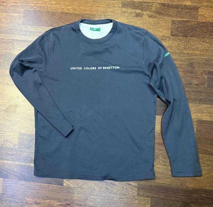 Koszulka gruba z długim rękawem United Colors of Benetton różne kolory