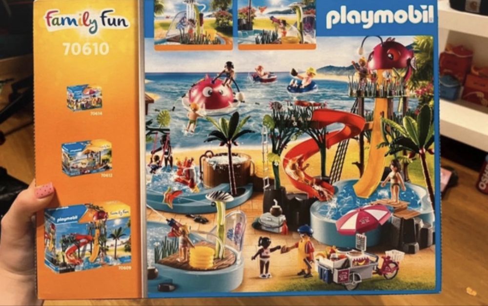 playmobil 70610 basen