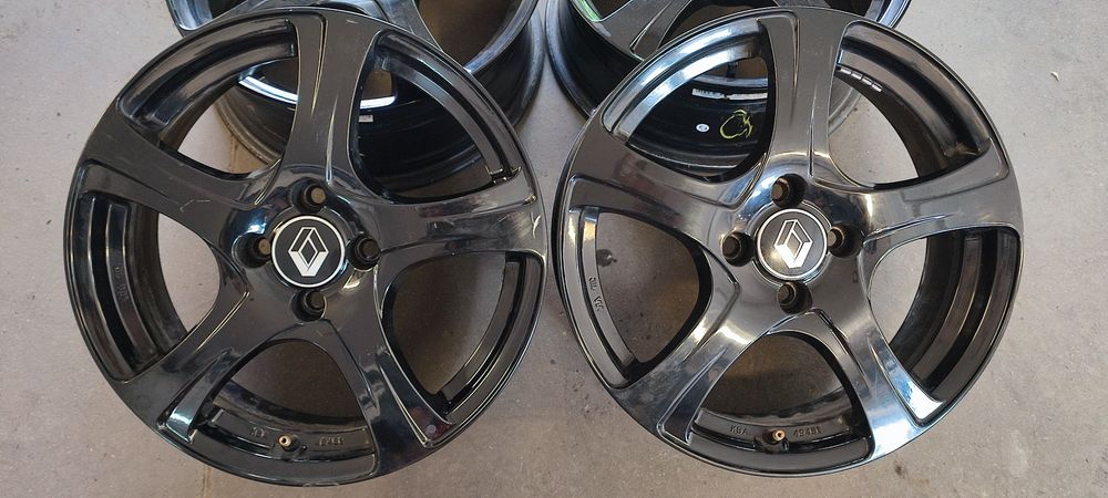 16" 6.5J 4x100 Komplet felg aluminiowych Renault, Fiat