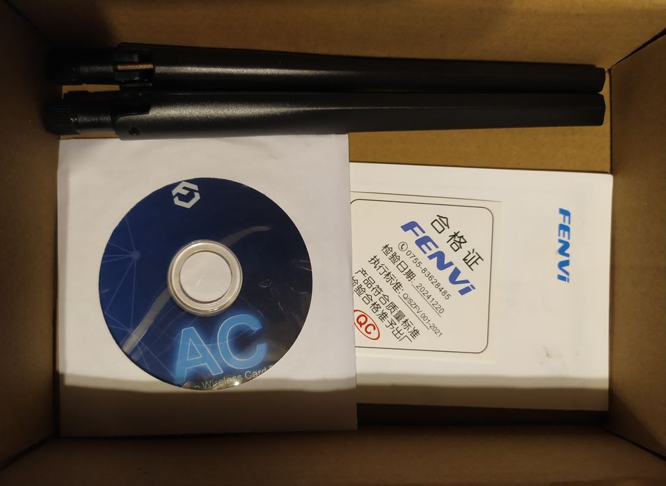 Новая сетевая карта FENVI WiFi 5 PCI-E AC1200 2,4/5 Ghz + Bluetooth 4