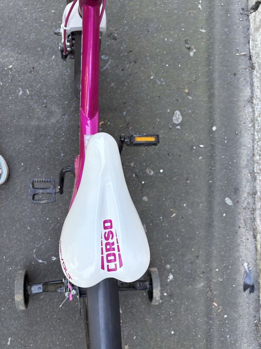 Велосипед CORSO для дівчинки 16 радіус кллес.