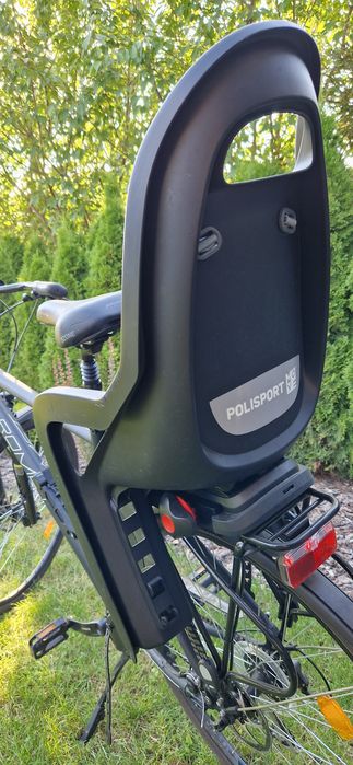 Fotelik rowerowy dziecięcy na bagażnik Polisport Decathlon
