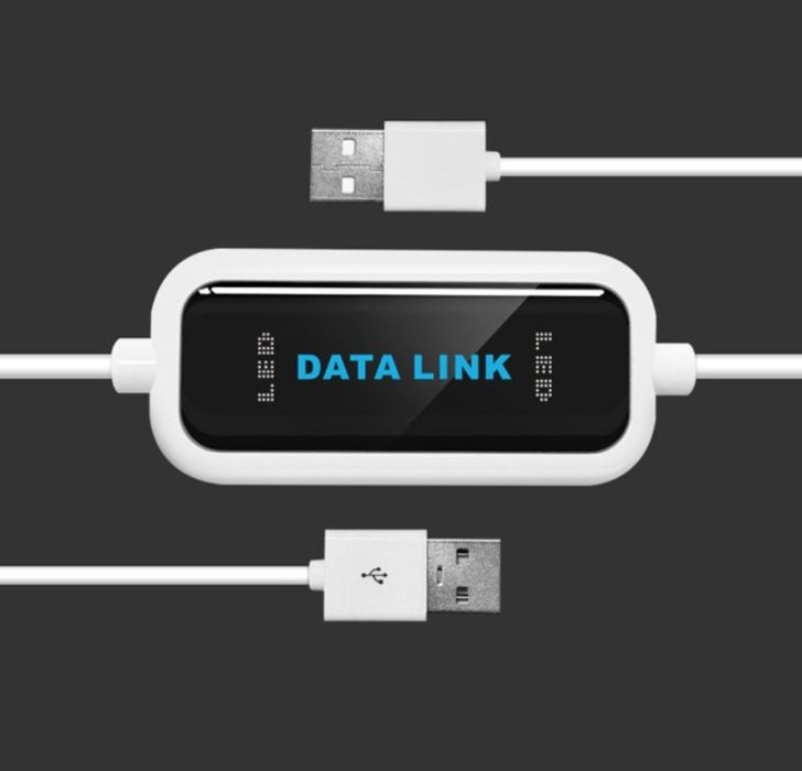 Кабель DATA LINK для передачі даних між комп'ютерами через USB 480Mb/s
