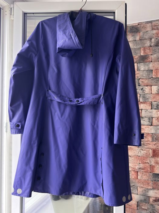 Прогумований дощовик, плащ, довга куртка