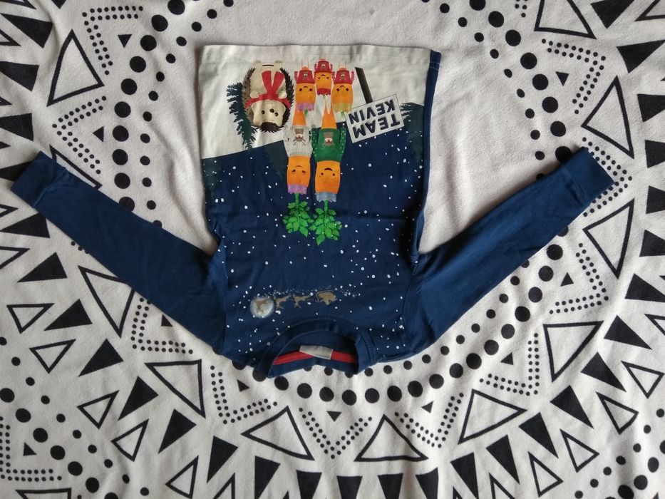 Bluzka z długim rękawem święta Boże Narodzenie 92-98 Lily&Dan