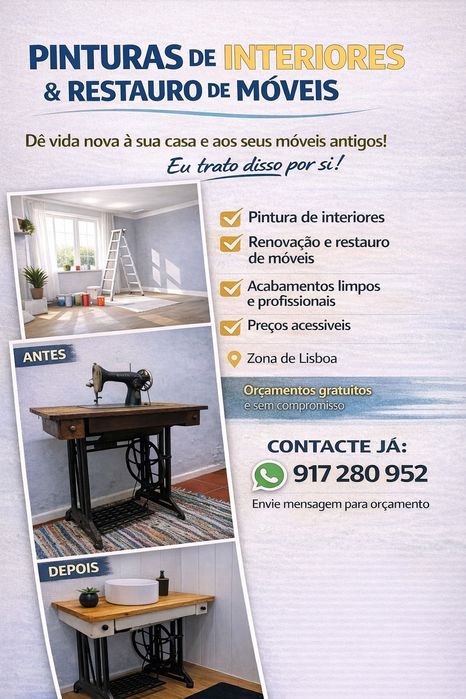 Pintura de Interiores & Restauros