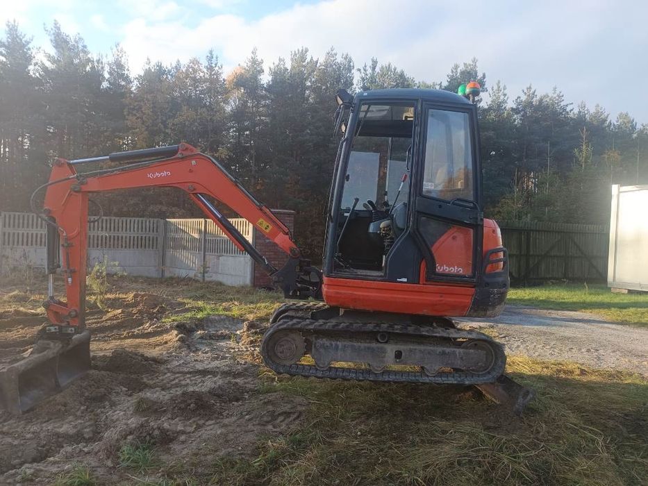 Minikoparka_wywóz gruzu