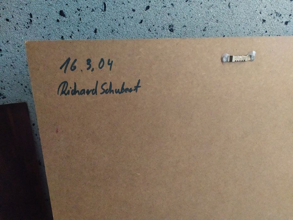 Obraz malowany na dykcie