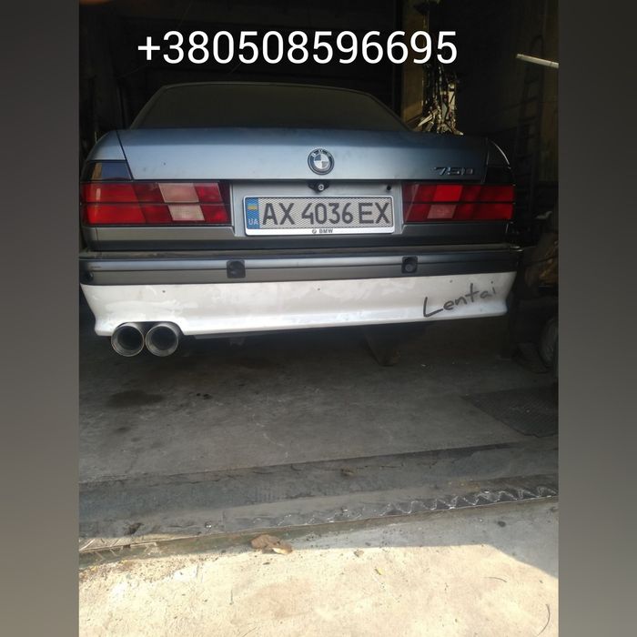 Тюнинг обвес бмв е32. AC schnitzer bmw губа накладка на бампер