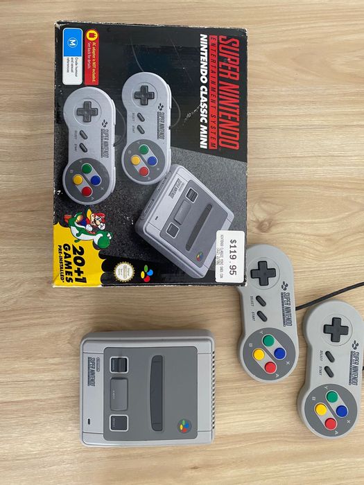 Super Nintendo - Nintendo Classic Mini - 20+1 Jogos