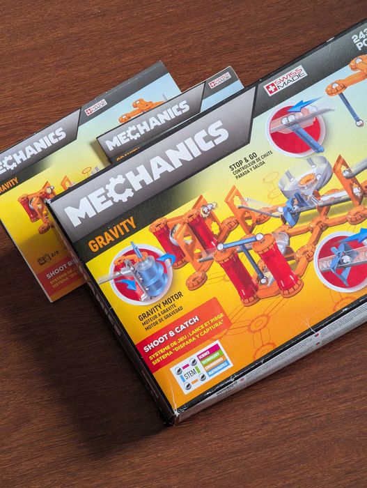 Geomag Mechanics Gravity Shoot & Catch - 243 peças