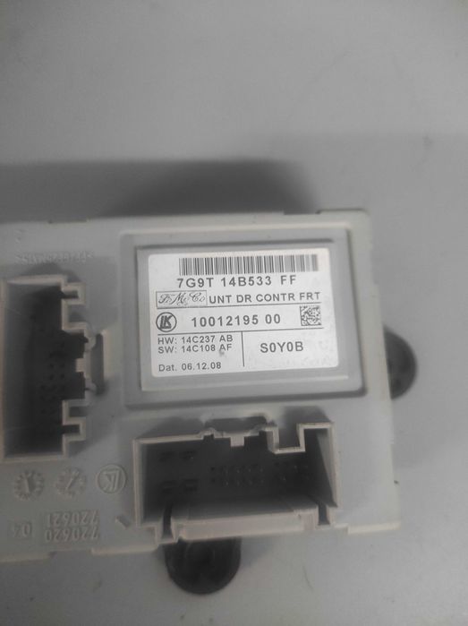 FORD Mondeo Mk4, OE: 7G9T14B533FF, Moduł drzwi prawy przód