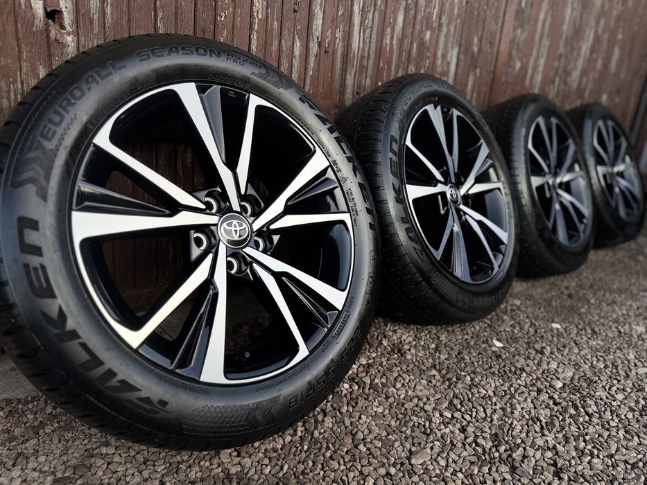 Felgi Koła 18 5x114,3 Toyota CHR Corolla Cross Opony Falken Jak Nowy