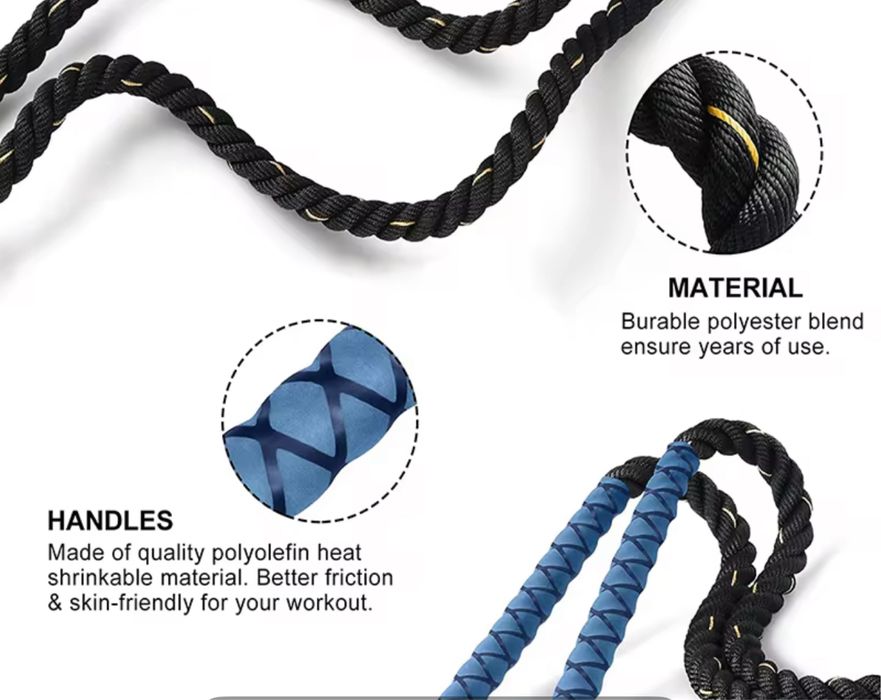 Corda grossa para saltar (novas e usadas)