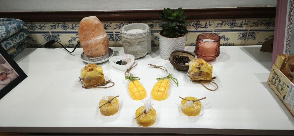 Kit Sabonetes Artesanais | Limão, Manga e Laranja