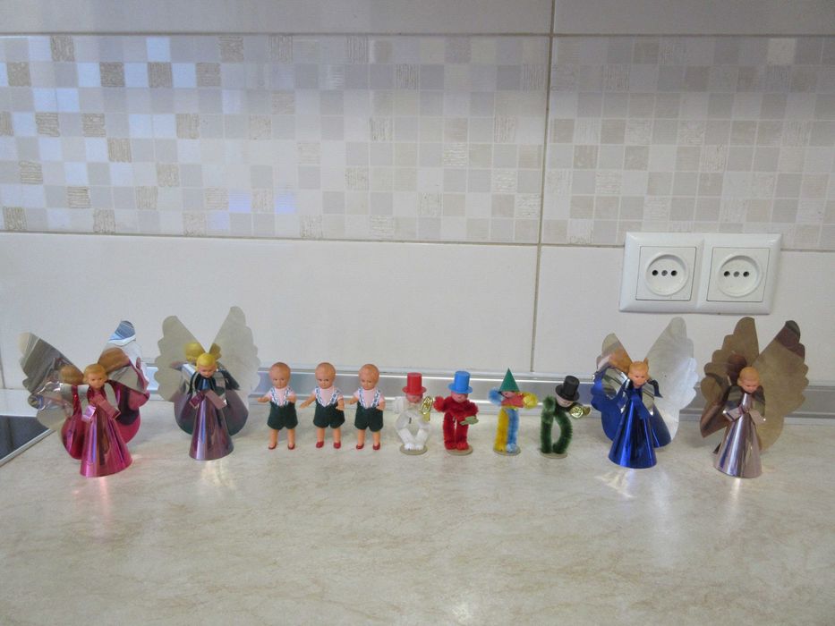 Детские фигурки куколки, ангелки, музыканты ГДР.