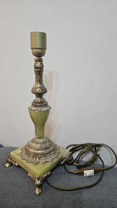 lampa stołowa ozdobna bez abażuru