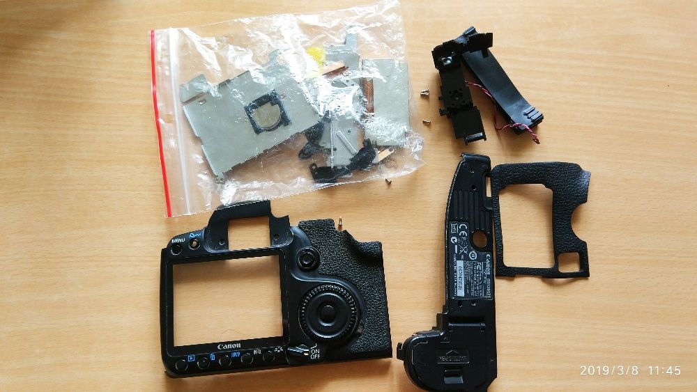 Canon 40d, запчастини фотокамери