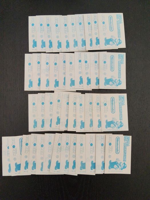 Cromos Nintendo – Escola das Videoloucuras – 1993