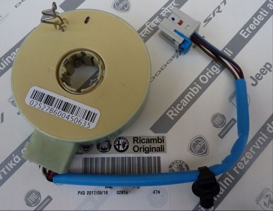 fiat grande punto evo czujnik kąta skrętu 7pin