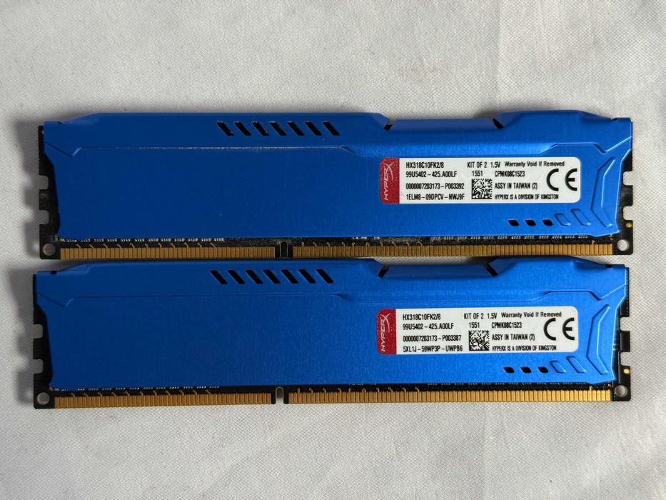 Pamięć RAM HyperX Fury DDR3 2x4GB 8GB 1866MHz