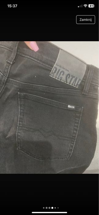 Meskie jeansy big star