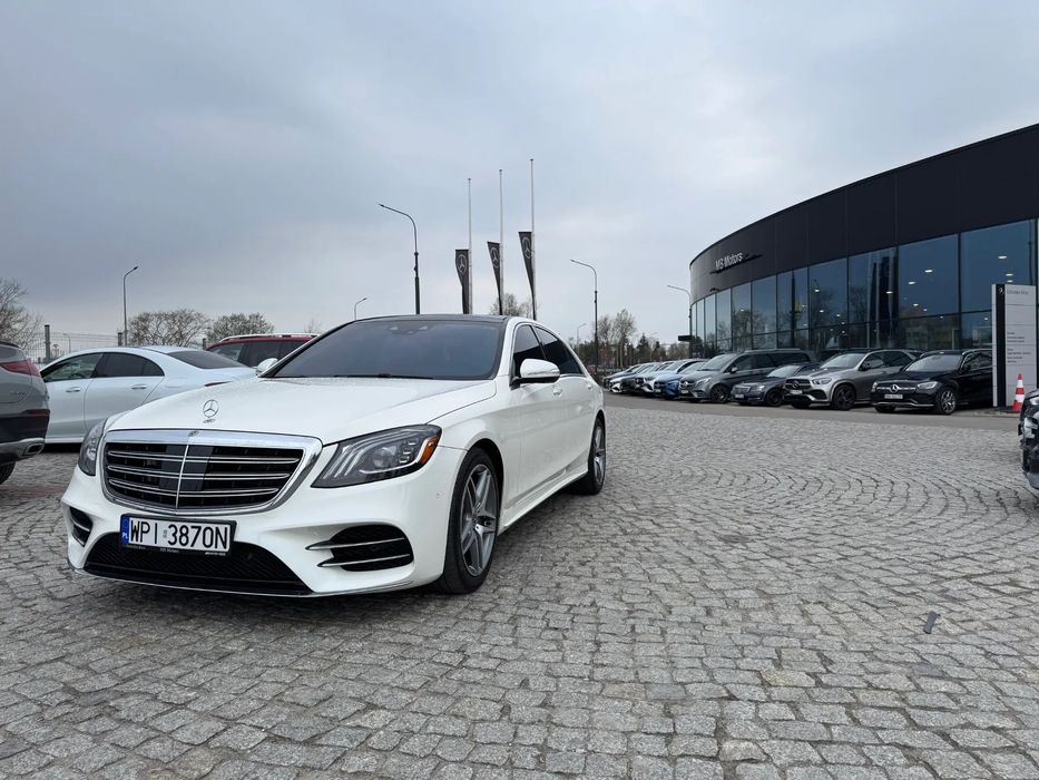 Mercedes-Benz Klasa S 450 9G-TRONIC Long 4Matic Lift AMG Masaże Burmester Full Opcja