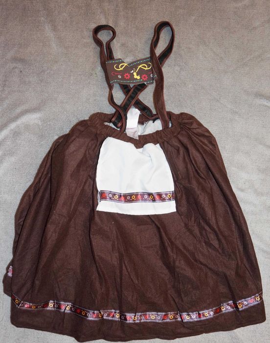 Kostium Sukienka na szelkach Ludowa 128 / 134