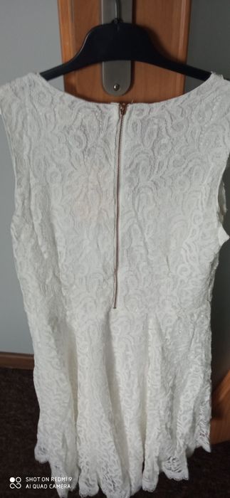 Nowa sukienka ecru XS/S