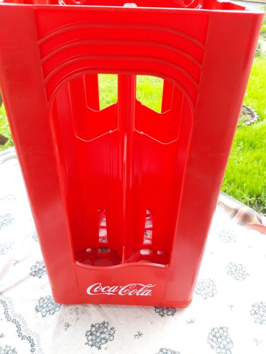 Фирменный пластиковый ящик Coca-Cola (Кока-Кола) для бутылок