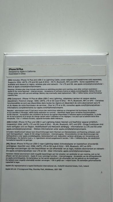 iPhone 14 Plus 400€