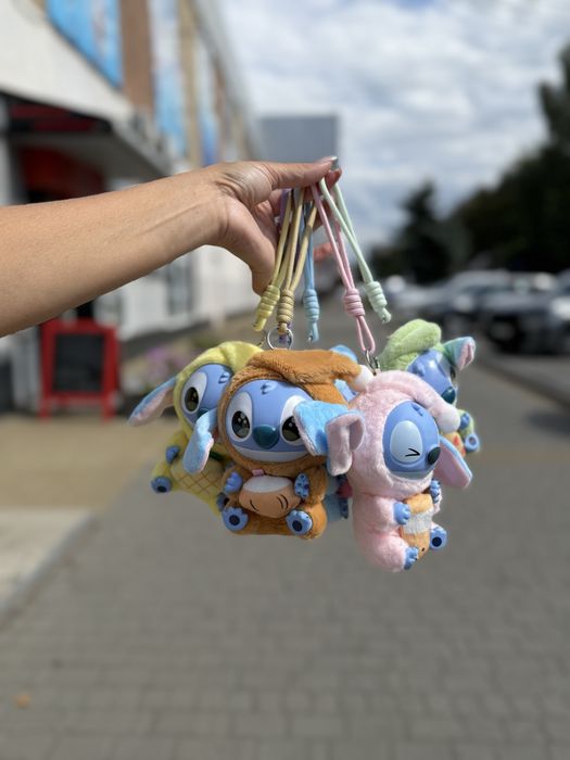 Мяка іграшка стіч лабубу брелок