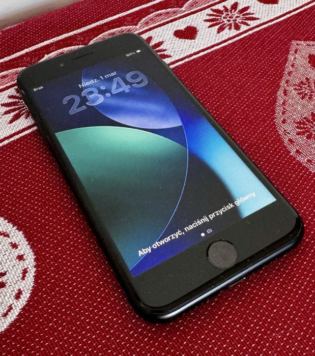 iPhone SE 2022 64GB Black - stan idealny bez blokad | kondycja bat 85%