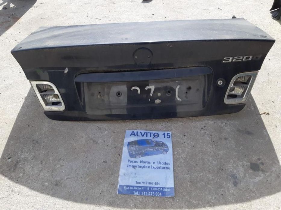 tampa da mala BMW 320d E46  carro