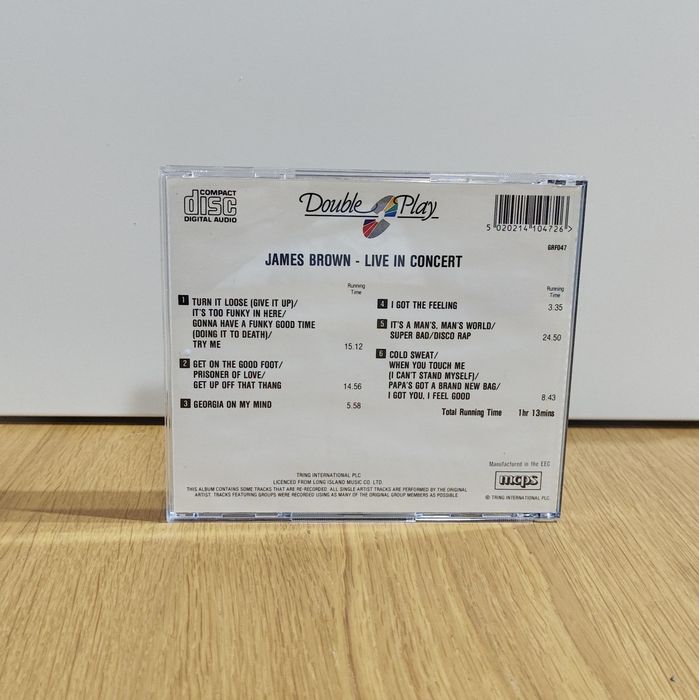 James Brown Live In Concert