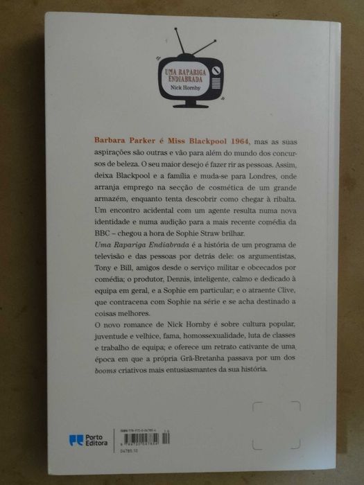 Uma Rapariga Endiabrada de Nick Hornby - 1ª Edição